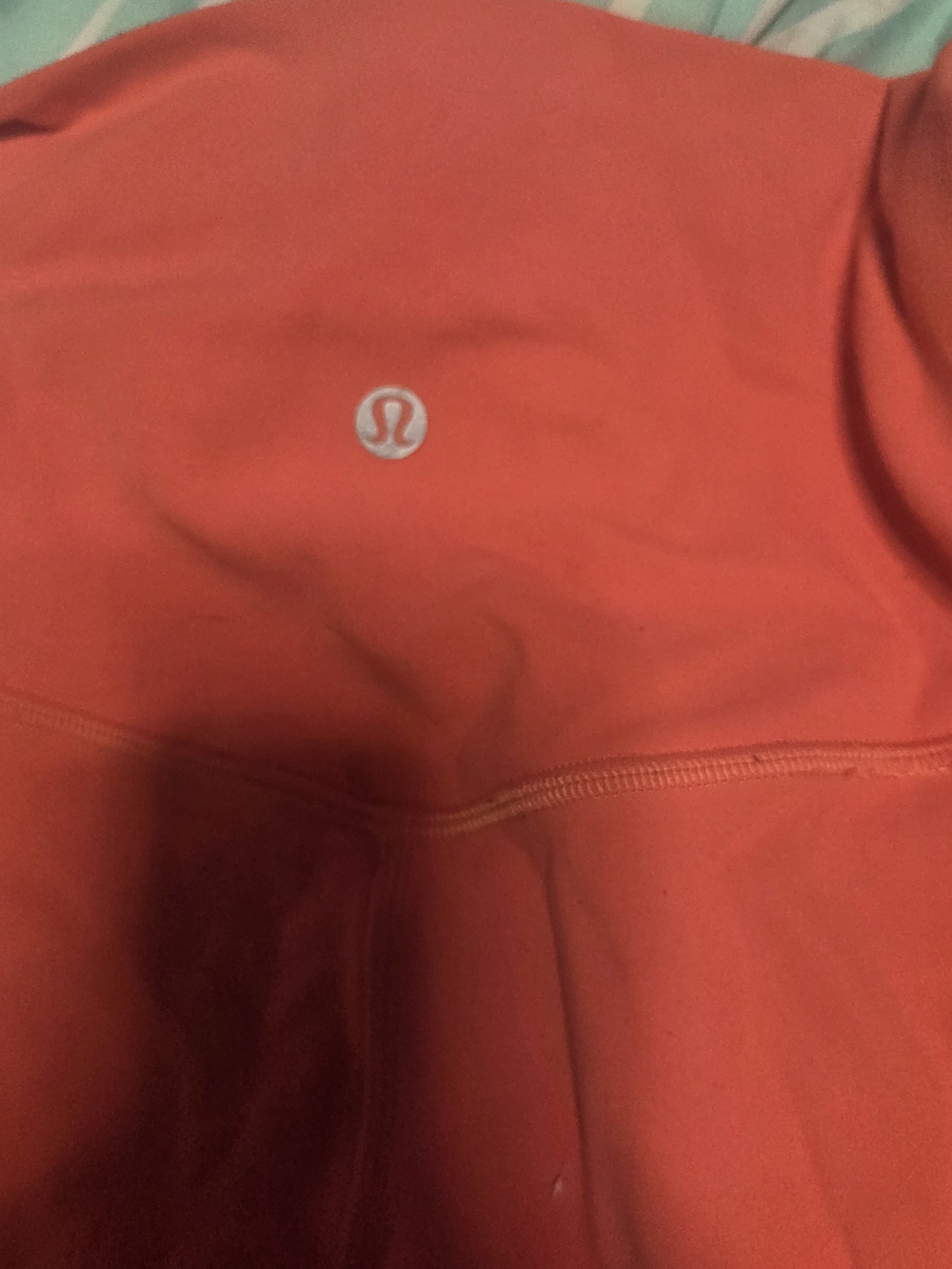 lululemon athletica Coral-Orange High-Rise Leggings